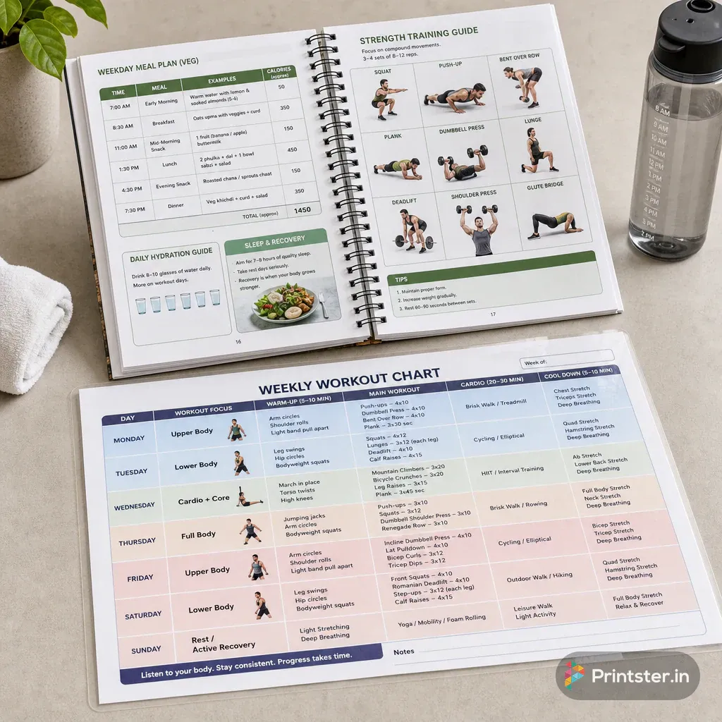 Fitness Plan Printing gallery image 1