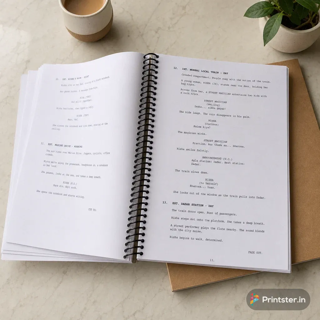 Script Printing gallery image 1