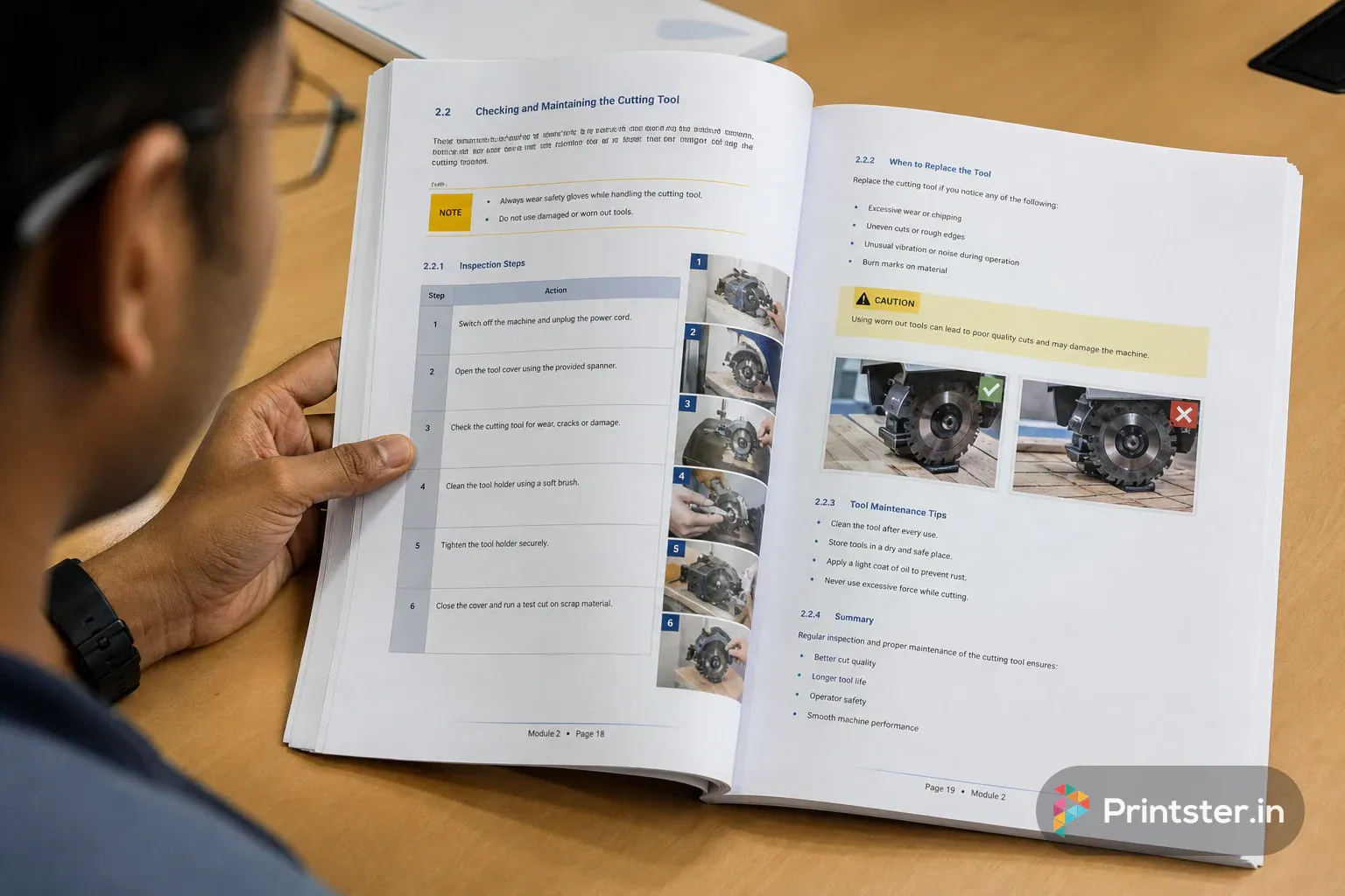 Training / Instruction Manual Printing gallery image 3